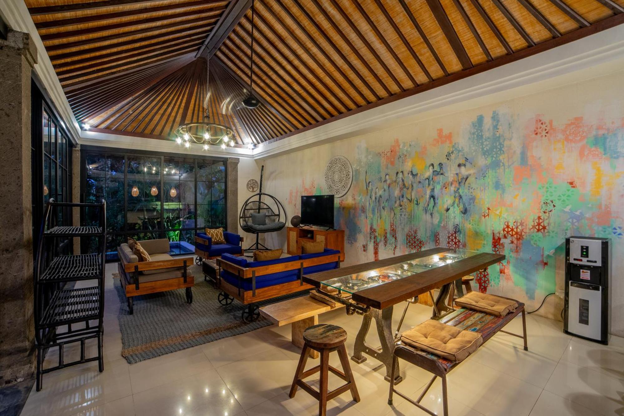 Villa Elysium Fields - Rustic Meets Industrial Chic Design Canggu  Exterior photo