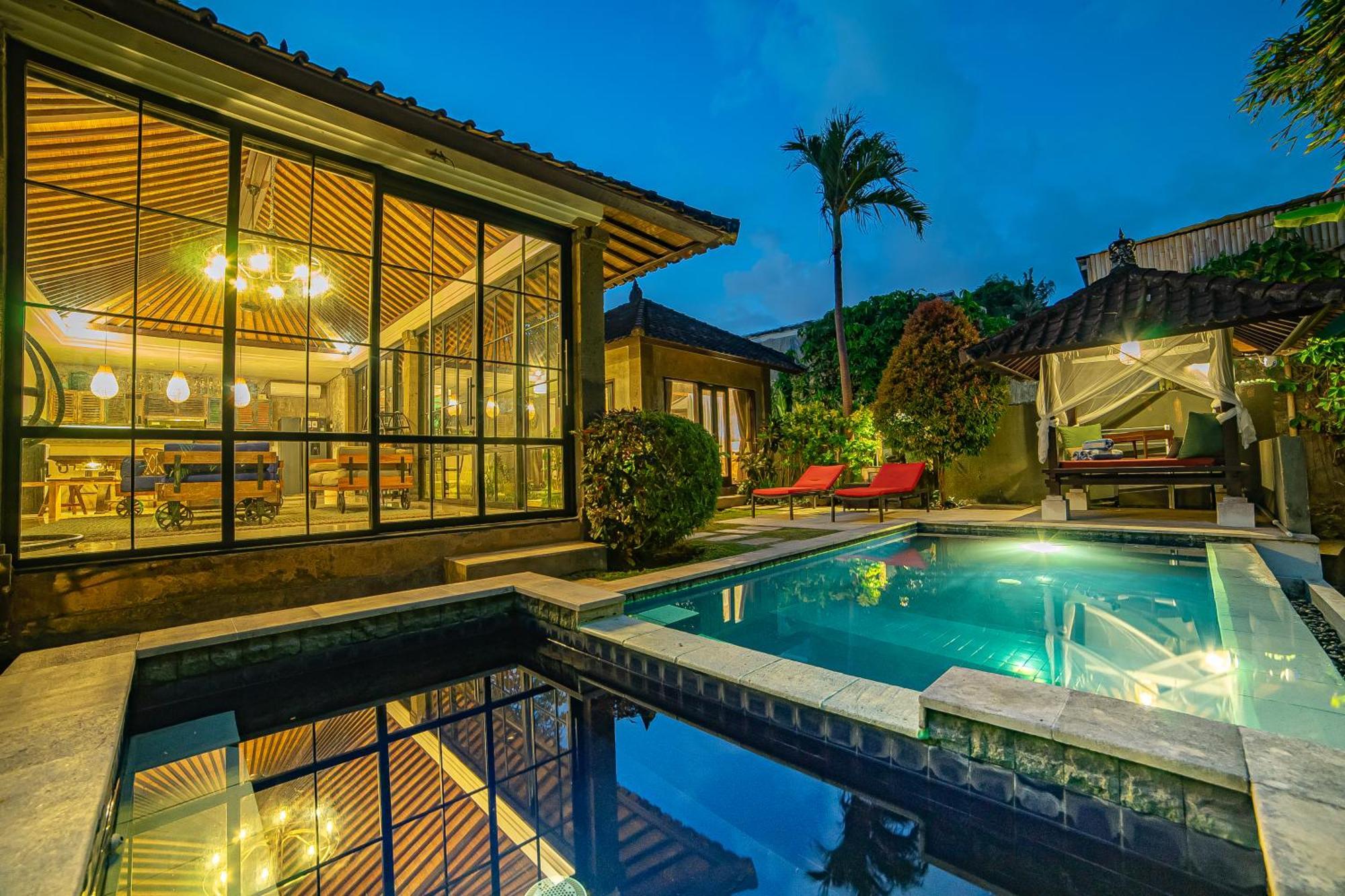 Villa Elysium Fields - Rustic Meets Industrial Chic Design Canggu  Exterior photo